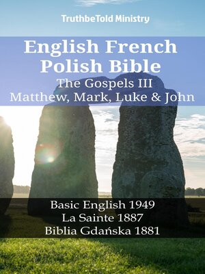 cover image of English French Polish Bible--The Gospels III--Matthew, Mark, Luke & John